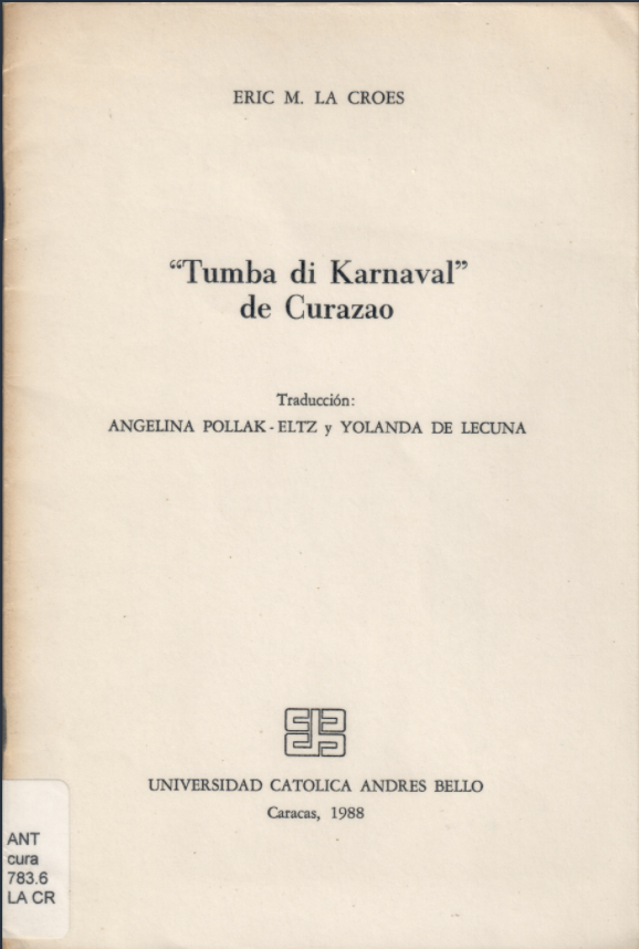 "Tumba di Karnaval" de Curazao